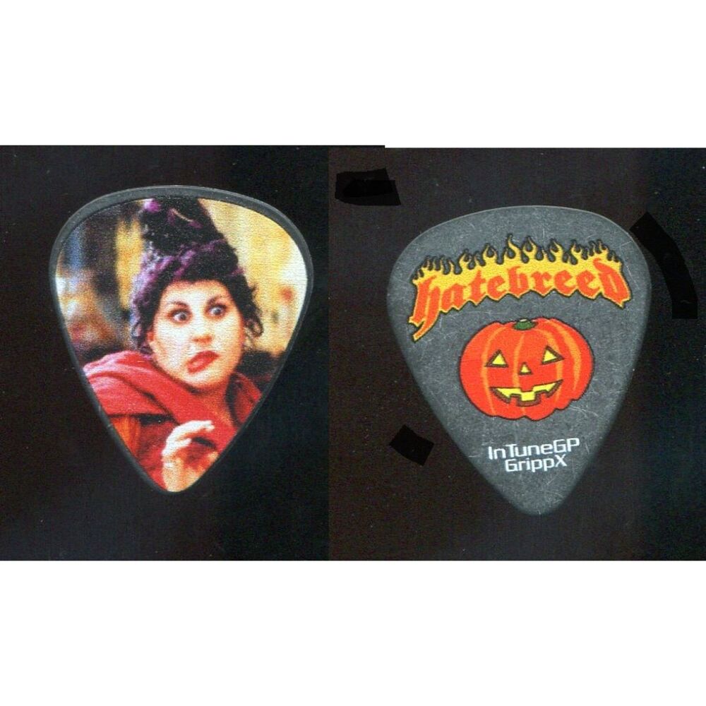 Hatebreed Florida Frank Hocus Pocus Concert Guitar Pick Mary Sanderson